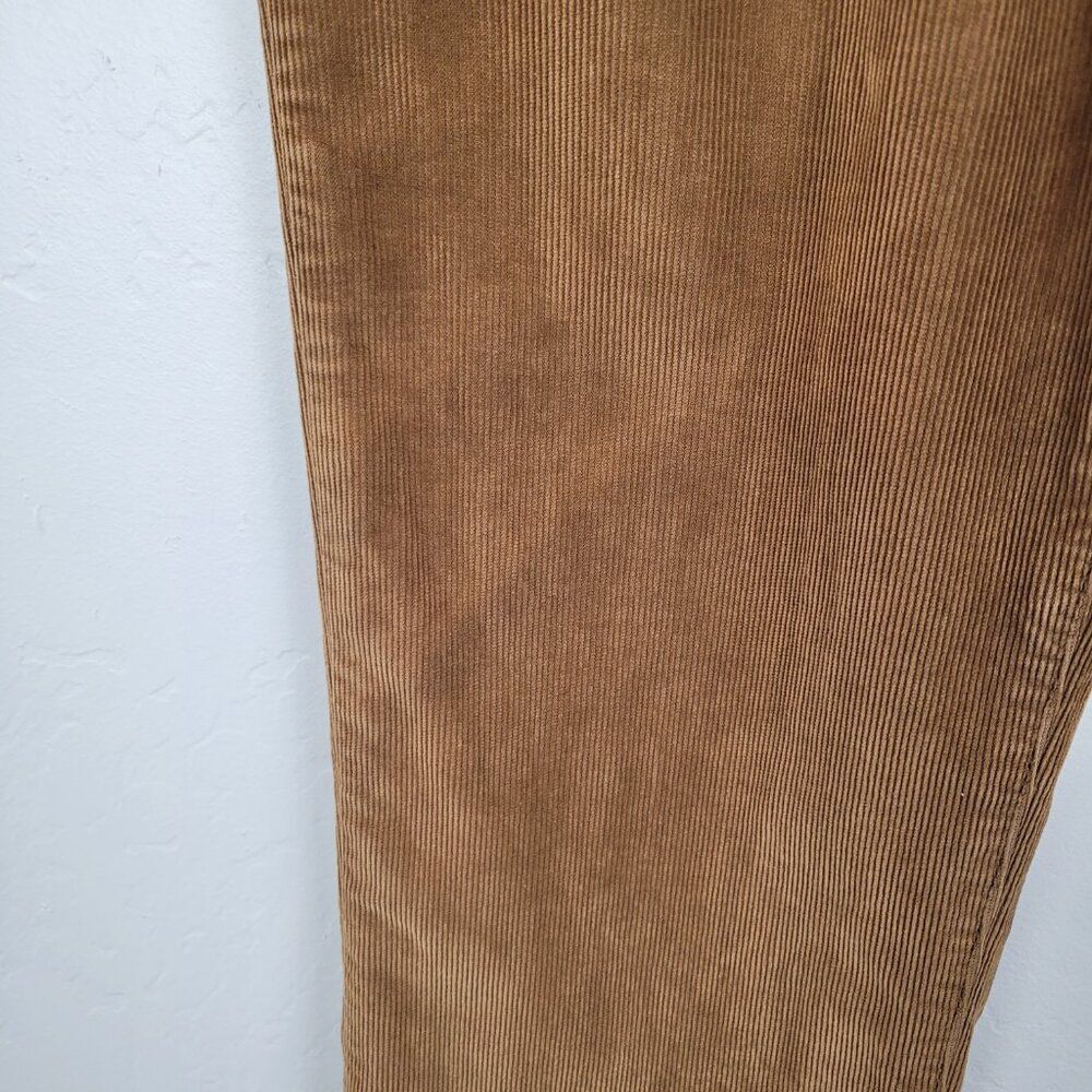 Faherty Size 32x31 Stretch Corduroy 5 pocket Pants In Timber Brown - Picture 9 of 16